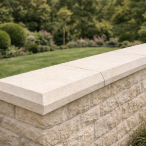 Chamfered Edge Coping - Bath Stone