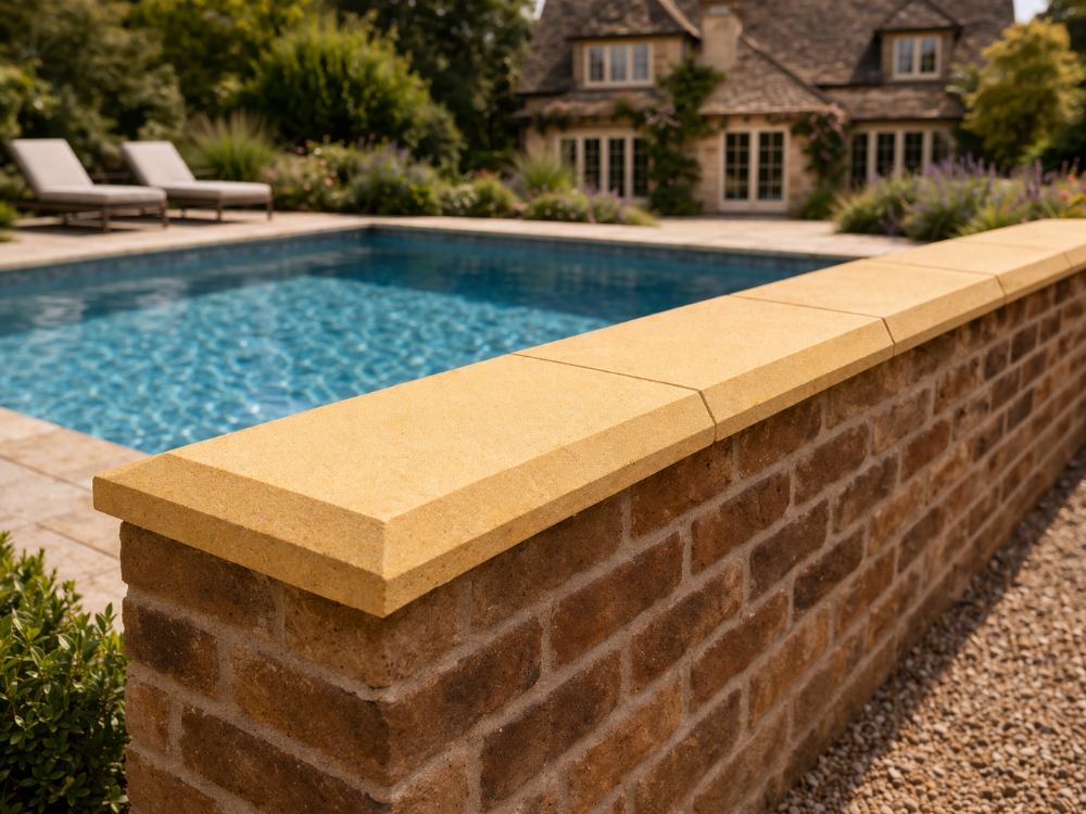 Image Example of chamfered edge Guiting Stone