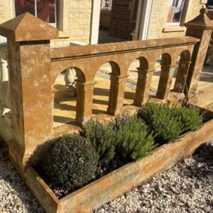 Twice Weathered Coping - Peak Moor Sandstone