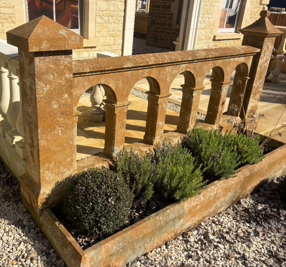 Twice Weathered Coping - Peak Moor Sandstone